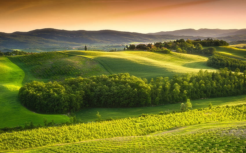 tuscany and backgrounds HD wallpaper