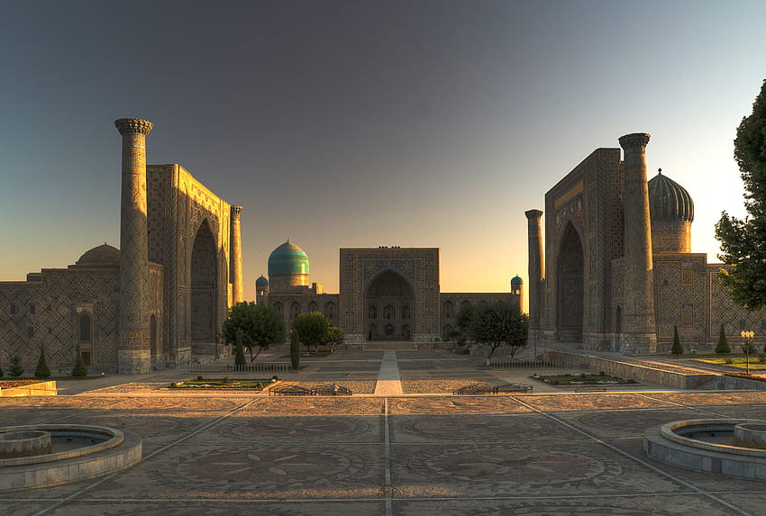 Following the Silk Road to the beautiful, samarkand HD wallpaper