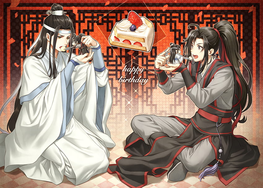 Mobile wallpaper: Anime, Chibi, Lan Zhan, Wei Ying, Lan Wangji