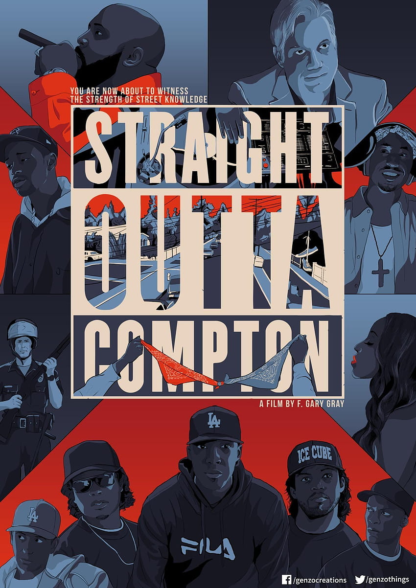 Straight Outta Compton, cubo xxxtentacion Sfondo del telefono HD