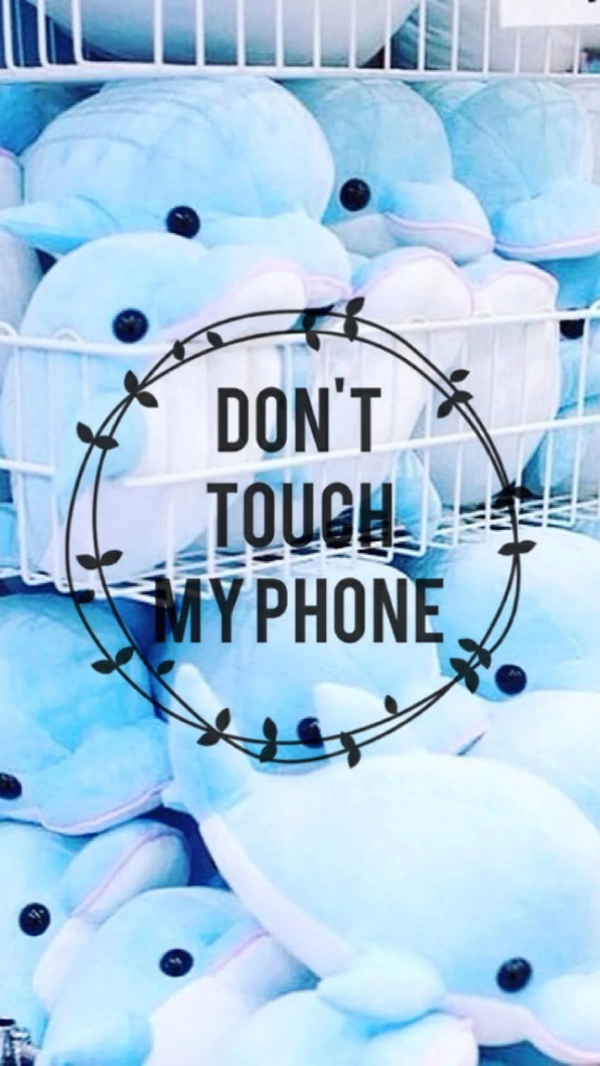 no toques mi teléfono muggle fondo de pantalla del teléfono