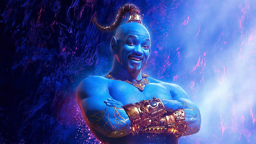Aladdin Genie Will Smith HD-Hintergrundbild