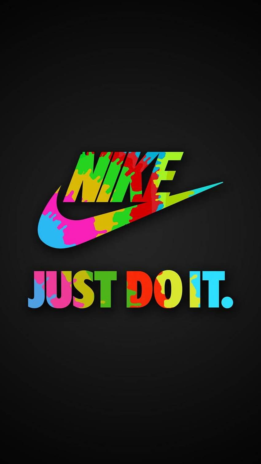 Nike Splash oleh lukas912n, nike pelangi wallpaper ponsel HD