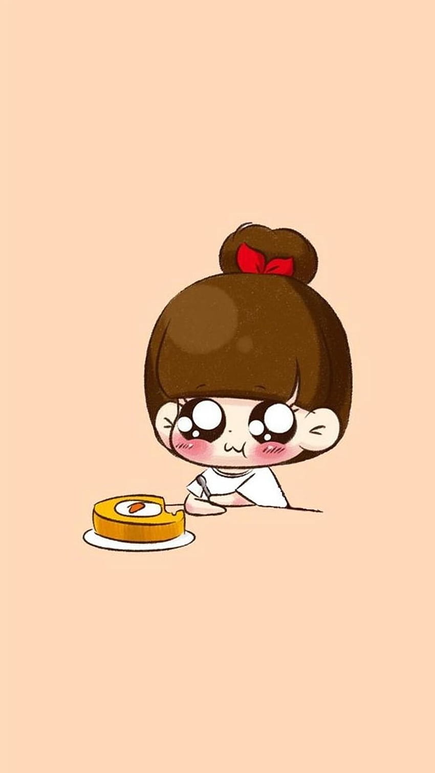 Cute Cartoon Food, simpatico cartone animato Android Sfondo del telefono HD
