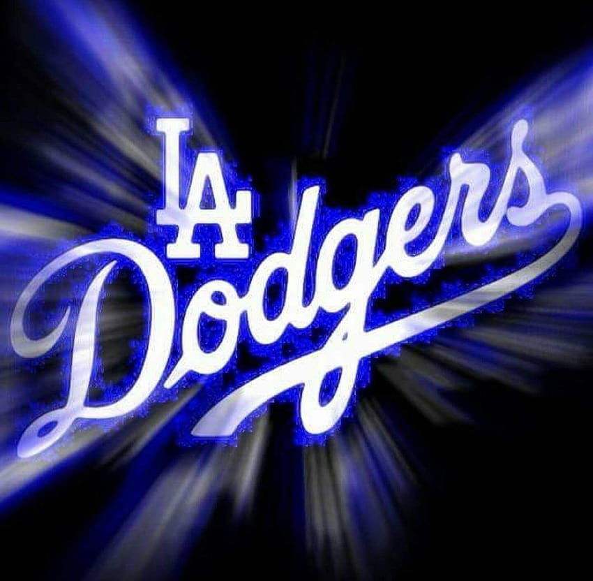 LA Dodgers, logo Dodgers Tapeta HD