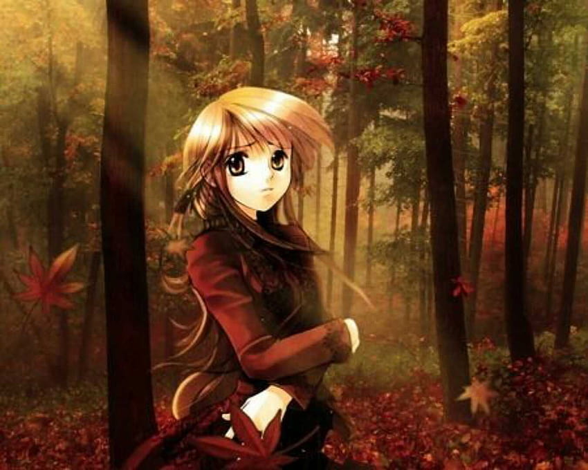 Kirlo Yetana on Anime, autumn brown anime HD wallpaper