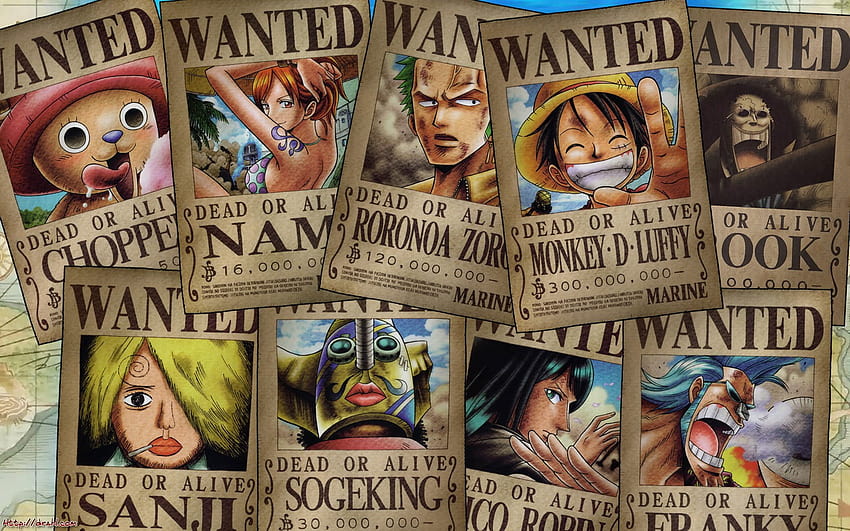 One Piece Wanted Posters , Tony Tony Chopper, Nami, Roronoa Zoro • For You, wanted zoro HD wallpaper