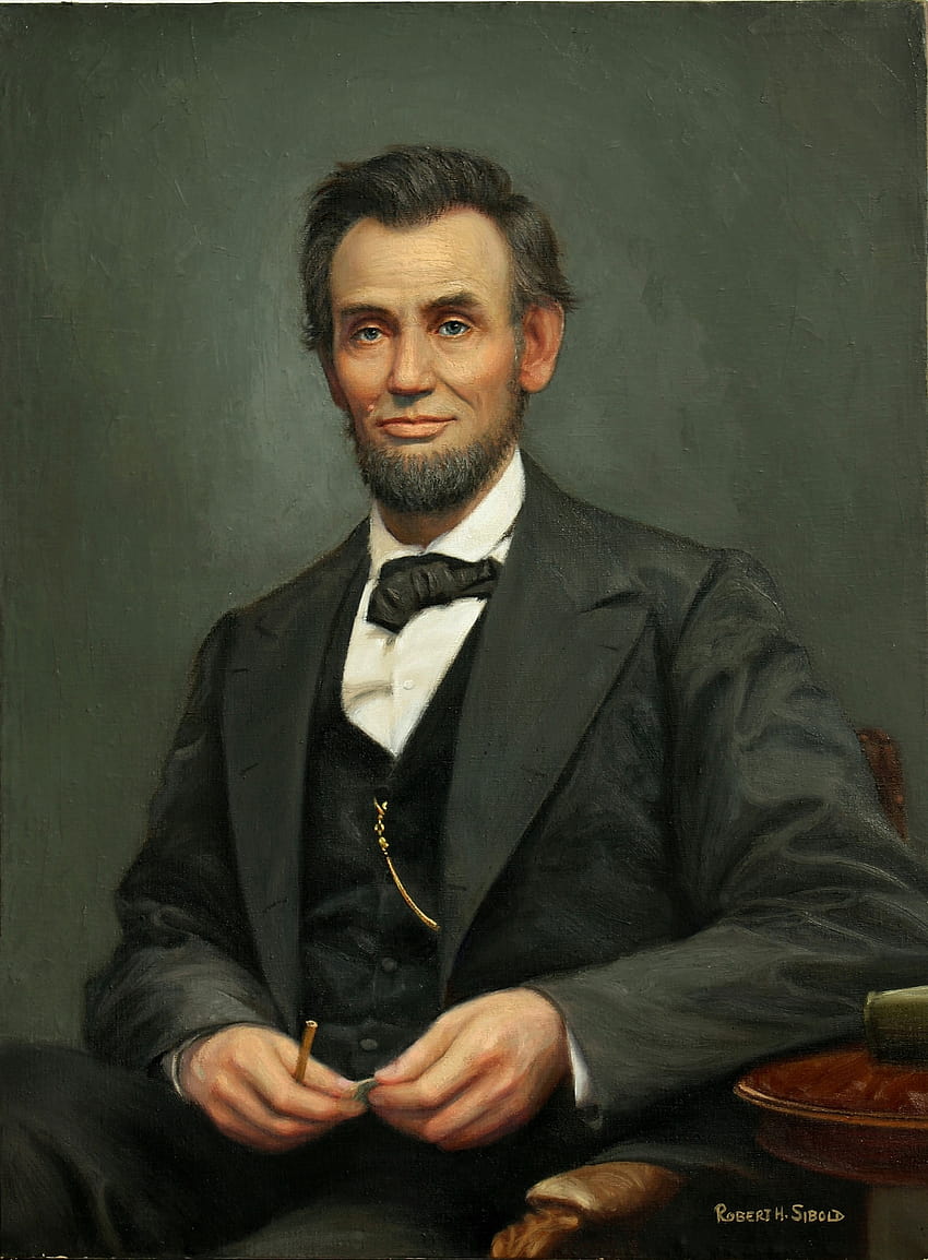 Abraham Lincoln , Hommes, QG Abraham Lincoln, portraits présidentiels Fond d'écran de téléphone HD