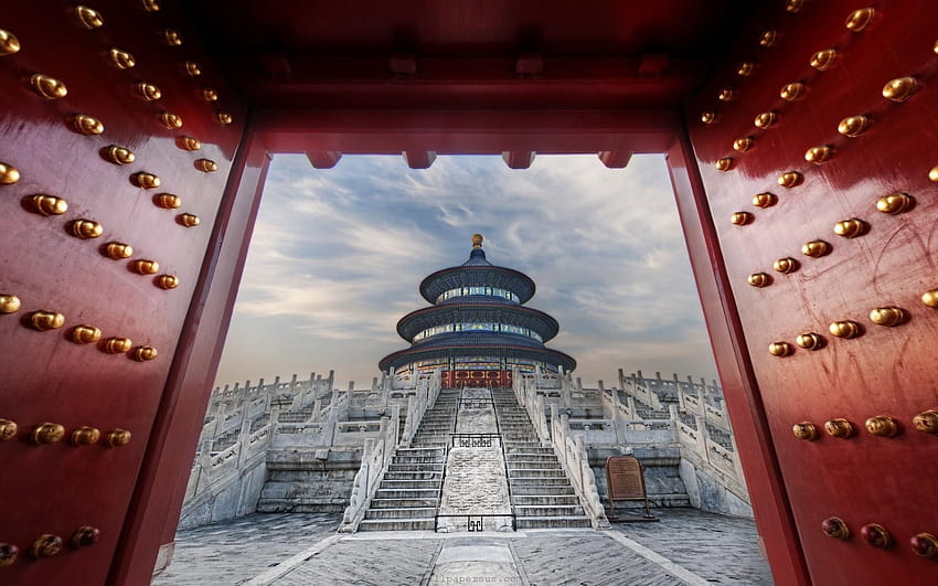 Chinese Palace, chinese summer HD wallpaper