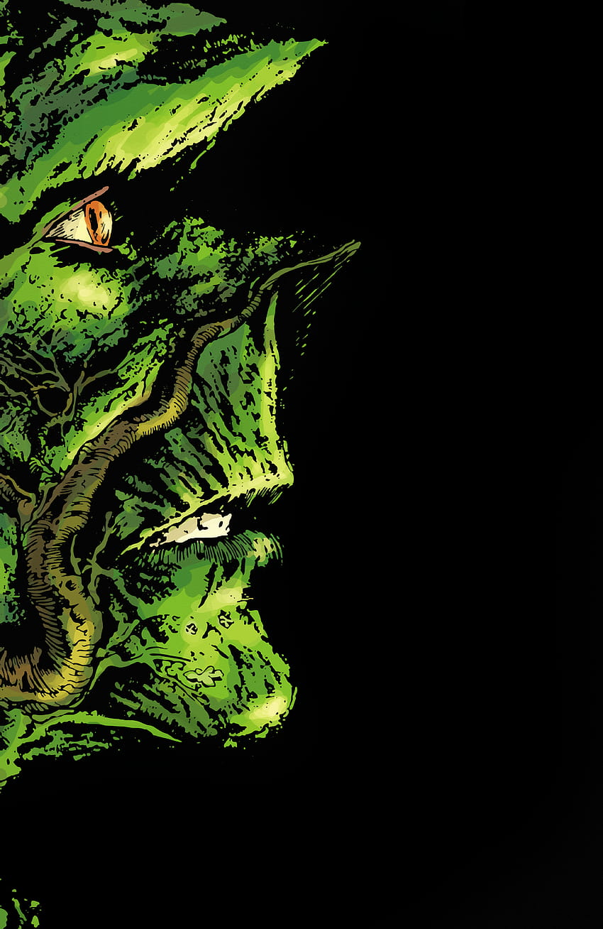 ] Portada de Swamp Thing V.1 de Alan Moore y el cómic Swamp Thing fondo de pantalla del teléfono