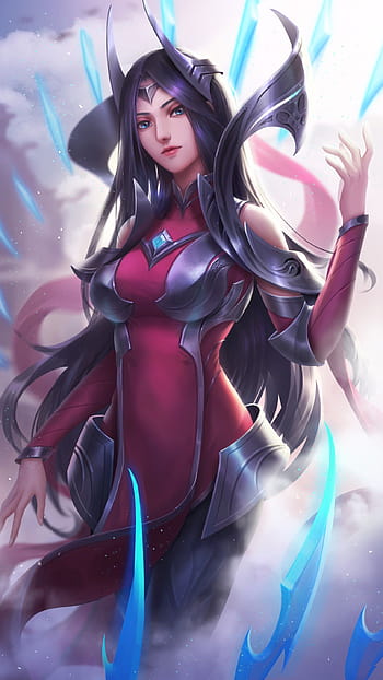 Irelia, anime, drawing, game, games, girl, league of legends,  leagueoflegends, HD phone wallpaper