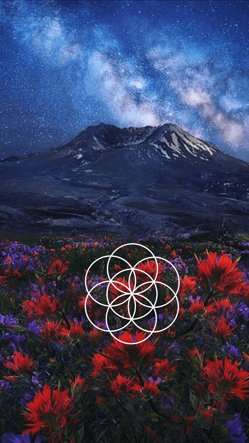 sacred geometry HD phone wallpaper