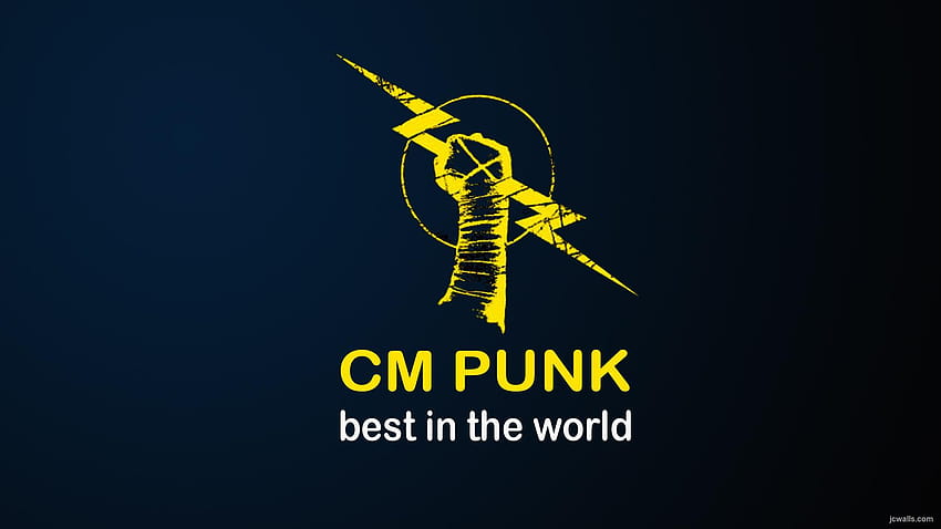 Logo CM Punk, simbolo cm punk Sfondo HD