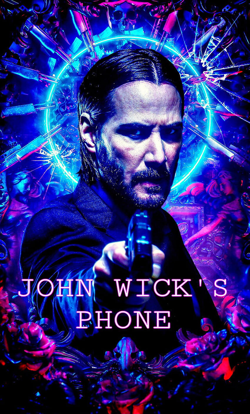 Ninguém está tocando no meu telefone agora com isso., john wick 2021 Papel de parede de celular HD