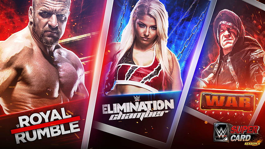 WWE SuperCard Season 4: Details zu New Unified PVP Leagues, Elimination Chamber 2019 HD-Hintergrundbild