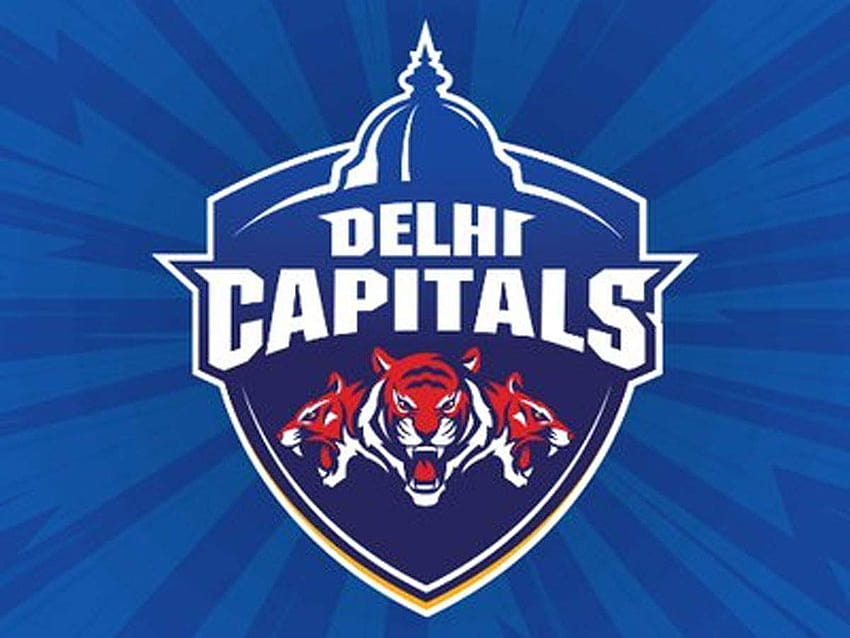 1 Best Delhi Capitals, Logo der Hauptstädte von Delhi HD-Hintergrundbild