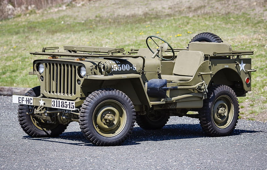 Willys Jeep , Araçlar, HQ Willys Jeep, İkinci Dünya Savaşı cipleri HD duvar kağıdı
