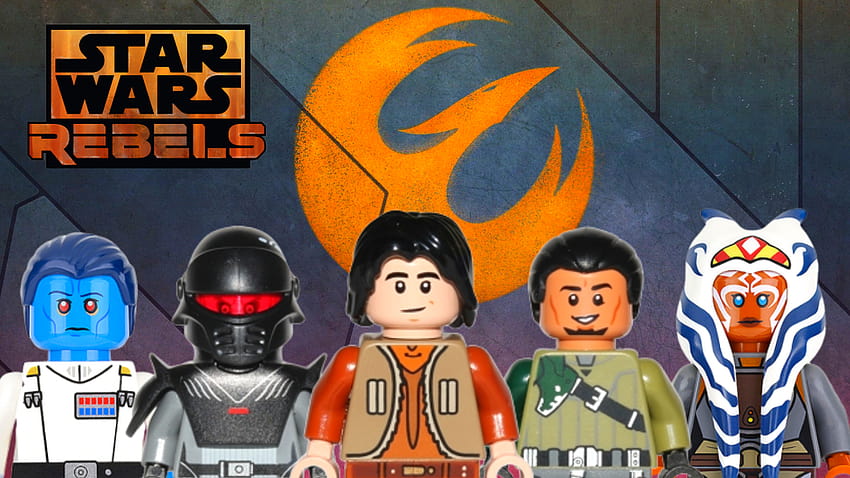 Minifiguras Lego Star Wars Rebels papel de parede HD