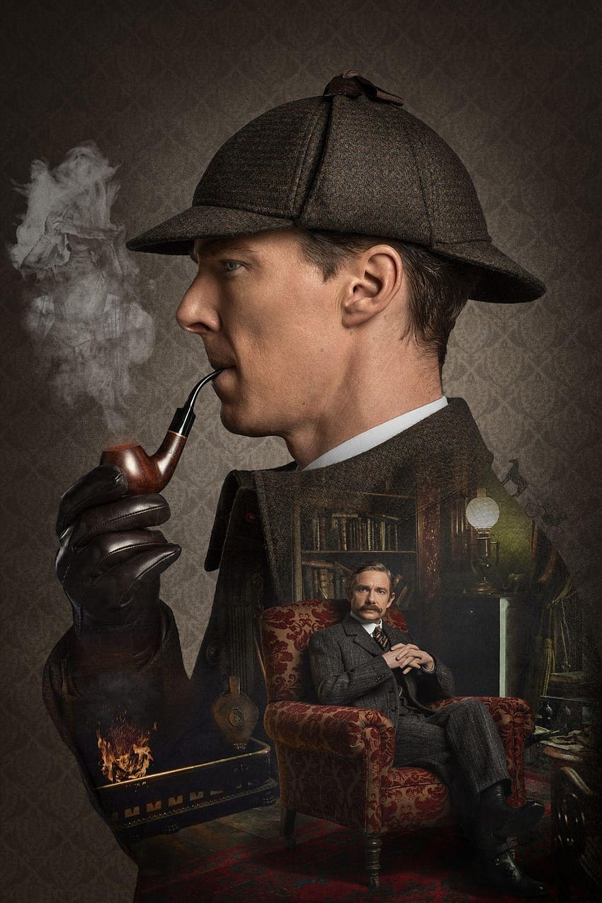 Sherlock: The Abominable Bride voir Benedict Cumberbatch don, cara mund Fond d'écran de téléphone HD