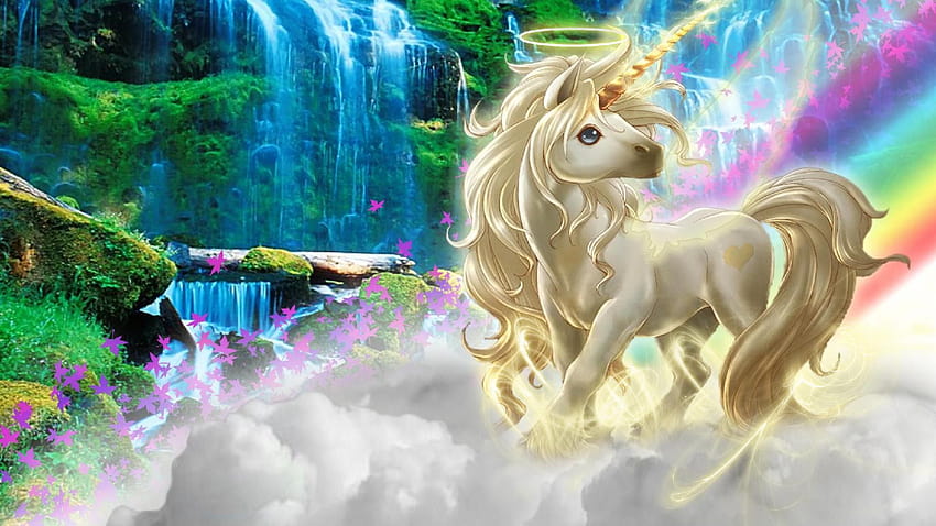 Cute Girly Unicorn Backgrounds HD wallpaper