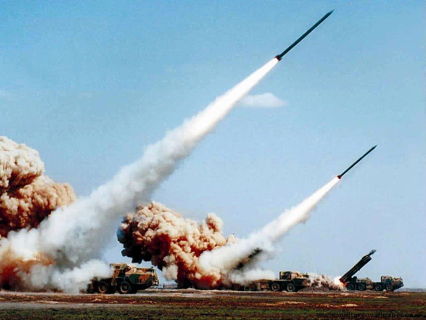 Ballistic Rocket Nuclear Missile With Warhead War Backgound Stock Photo -  Download Image Now - iStock
