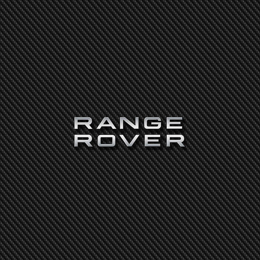 Range Rover Carbon by bruceiras, logo range rover Papel de parede de celular HD