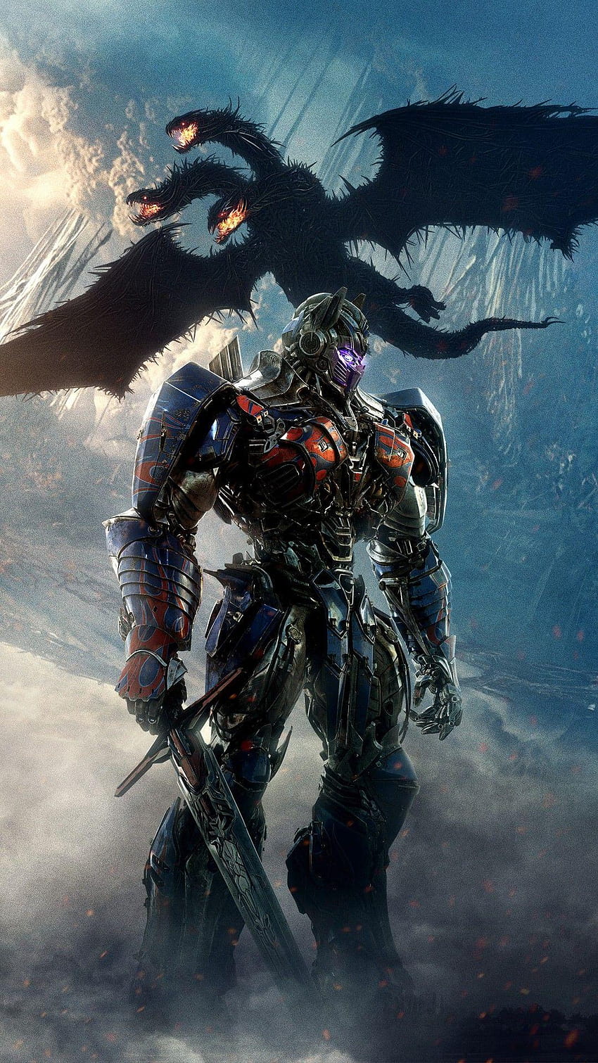 Optimus Prime Transformers The Last Knight, transformer optimus prime untuk ponsel wallpaper ponsel HD
