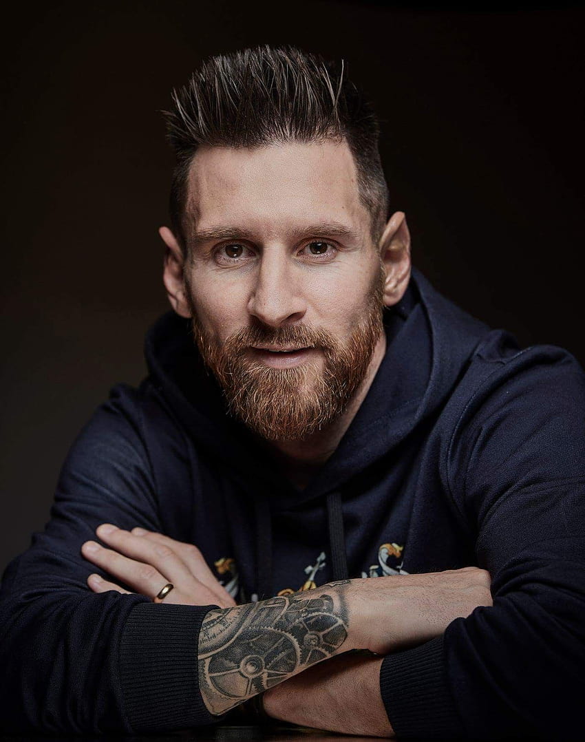 10 ideas de corte de pelo de Lionel Messi, messi casual fondo de pantalla del teléfono