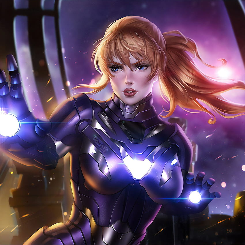2048x2048 Pepper Potts Rescue Armor Ipad Air , Backgrounds, and HD phone wallpaper