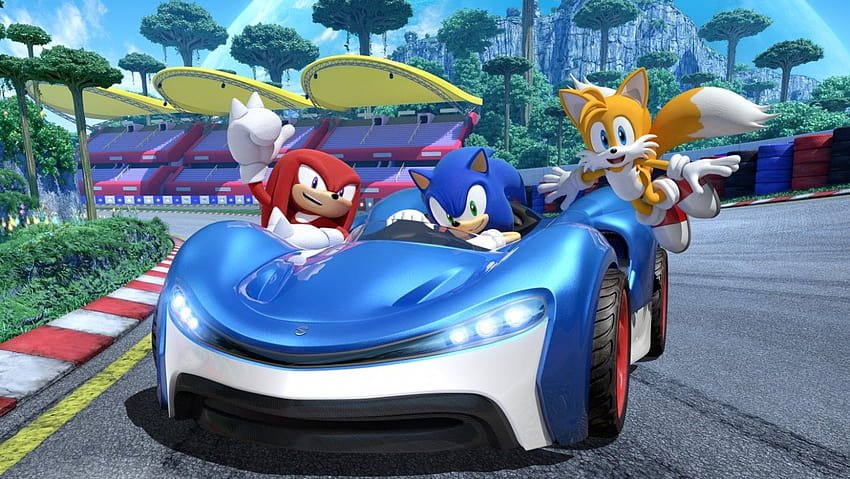 Team Sonic Racing, zespół jeźdźców dźwiękowych Tapeta HD