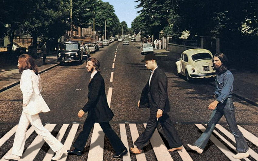 Die Beatles Die Beatles-Hintergrundseite, die Beatles Abbey Road HD-Hintergrundbild