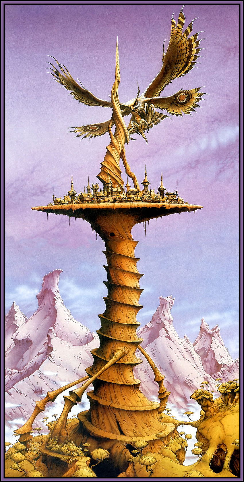 4 Roger Dean for iPhone HD phone wallpaper