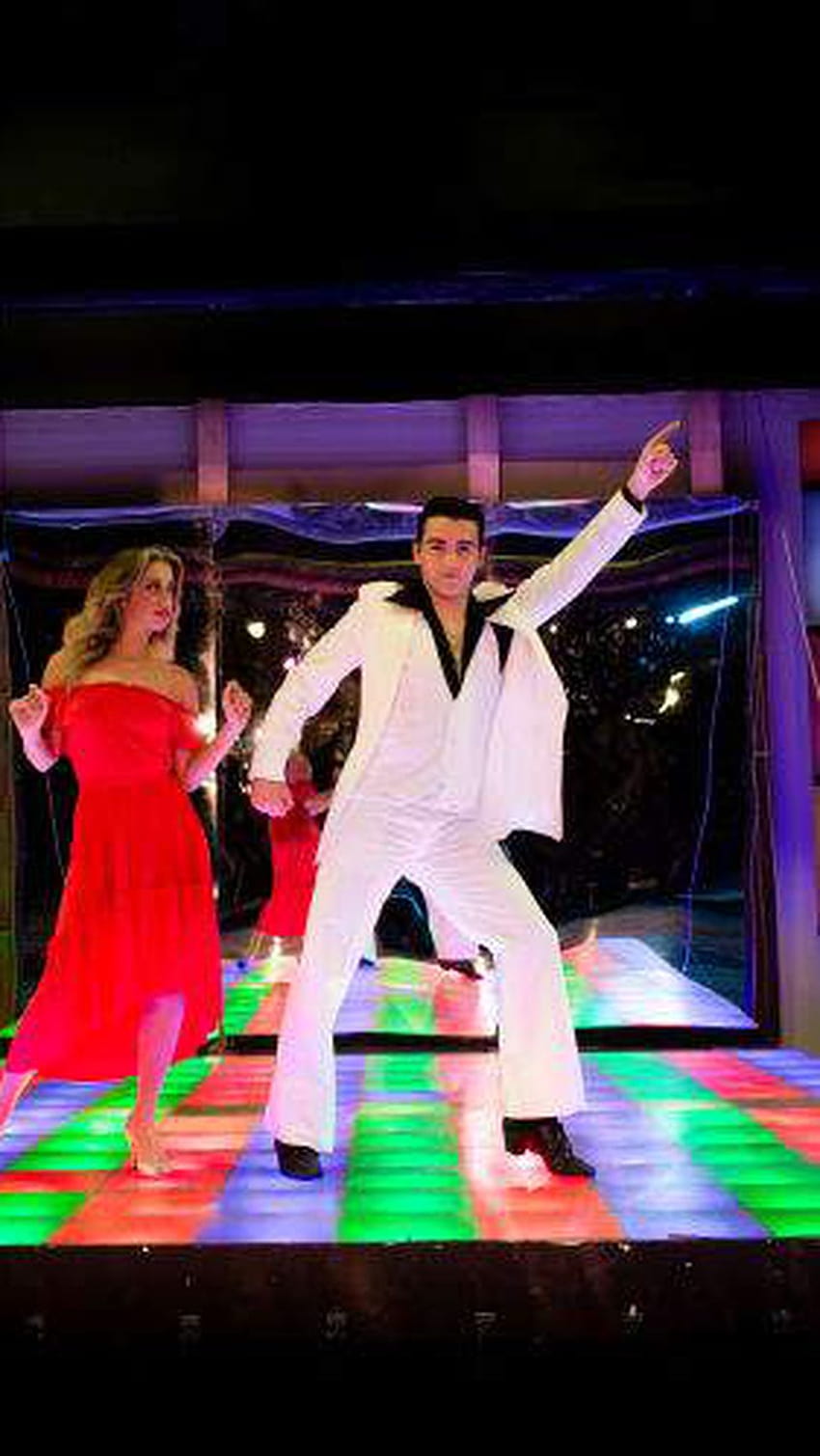 Terrific cast burns up the stage in Show Palace's 'Saturday Night Fever' HD phone wallpaper