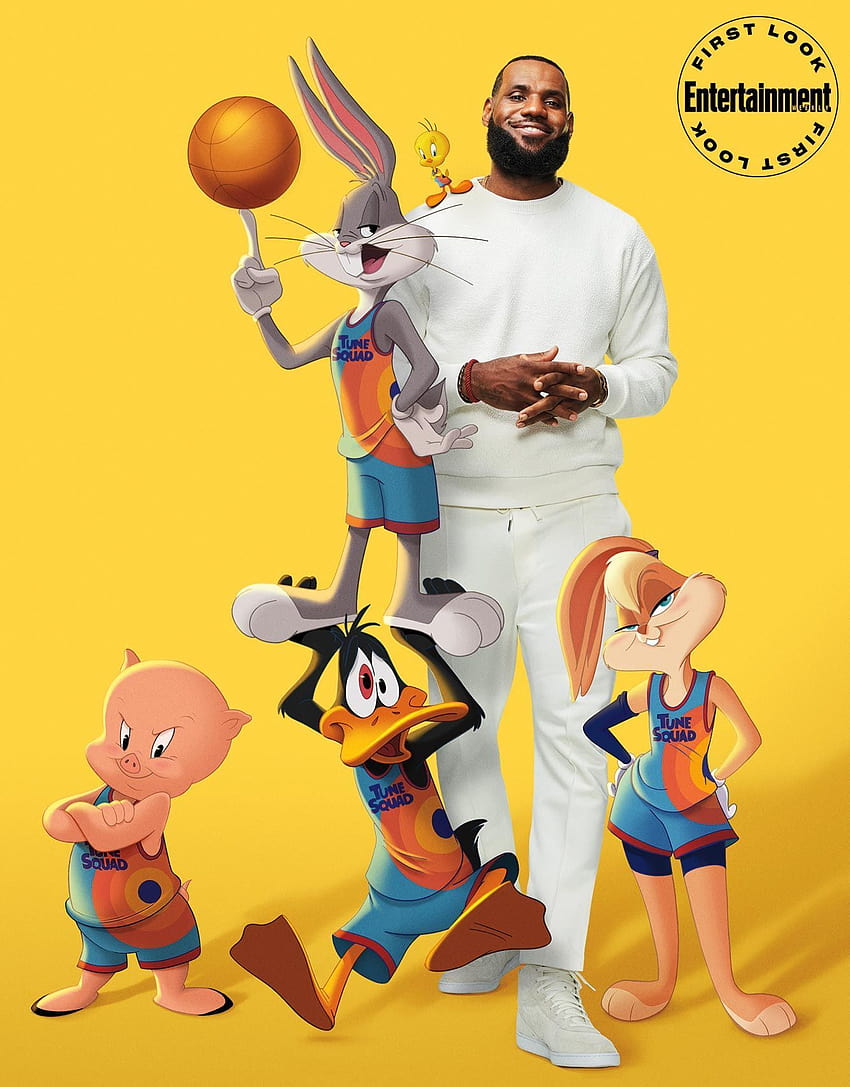 Game on! LeBron James balls out in 'Space Jam: A New Legacy' first look in 2021, space jam 2 bugs bunny HD phone wallpaper