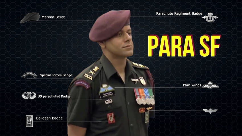 Dekodowanie odznak, odznaczenia komandosów Para Special Force, para komandosów Tapeta HD