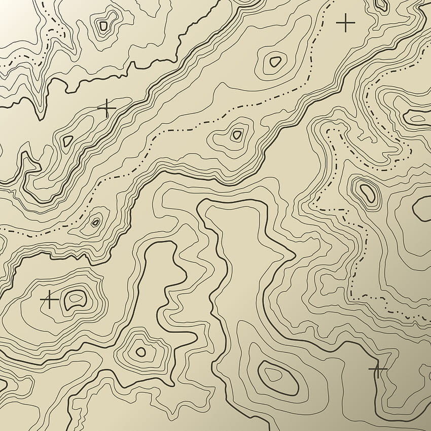 Mapa topograficzna Tapeta na telefon HD
