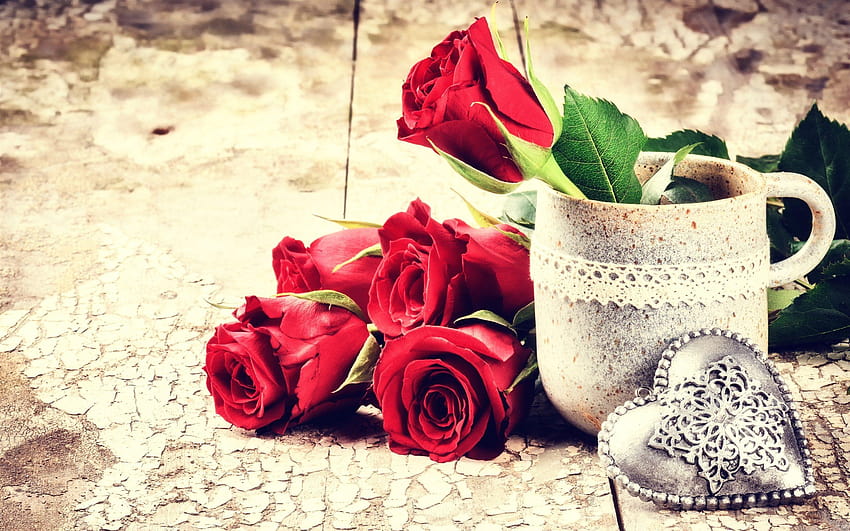 I Love You, love roses and hearts HD wallpaper | Pxfuel