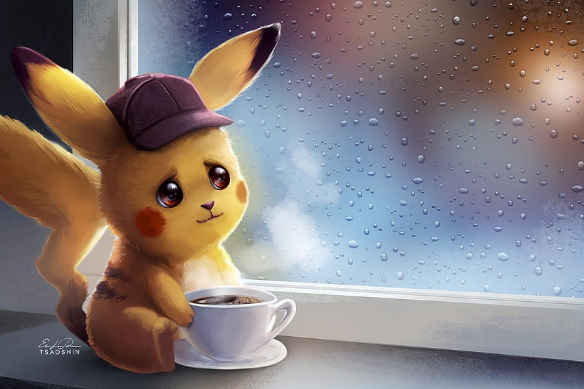 Baixe o papel de parede Pokémon Detetive Pikachu para o seu