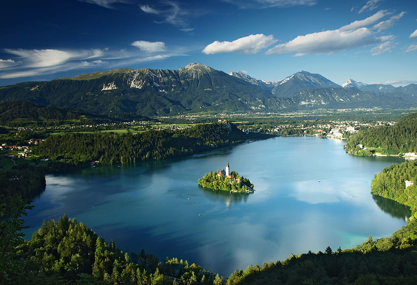 Lake bled slovenia ...pinterest HD wallpaper