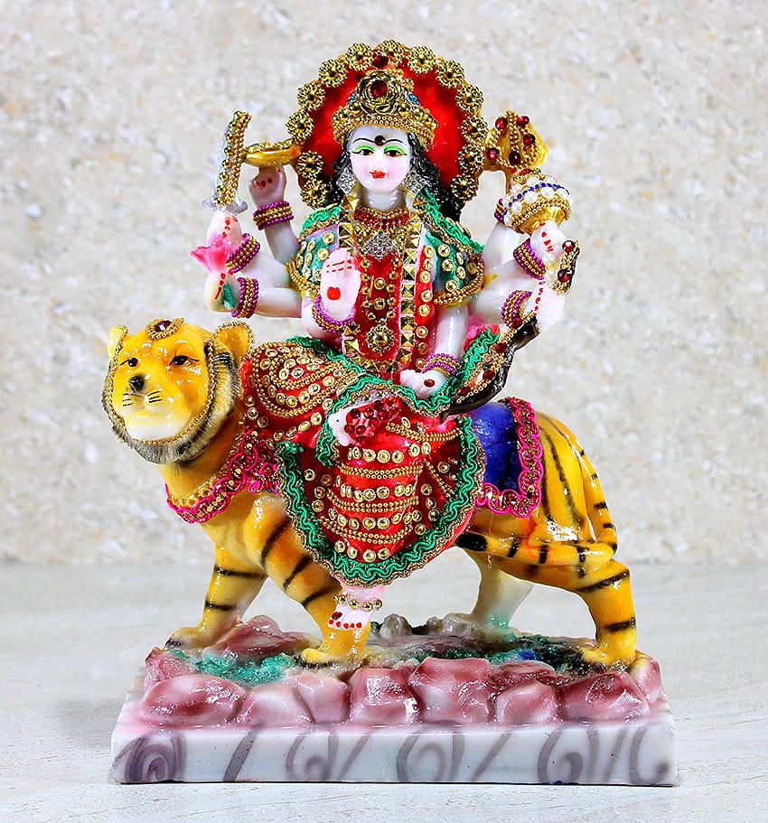 eSplanade Maa Durga MATA Rani Idol Patung Murti Moorti untuk Rumah Mandir, durga mata murti wallpaper ponsel HD