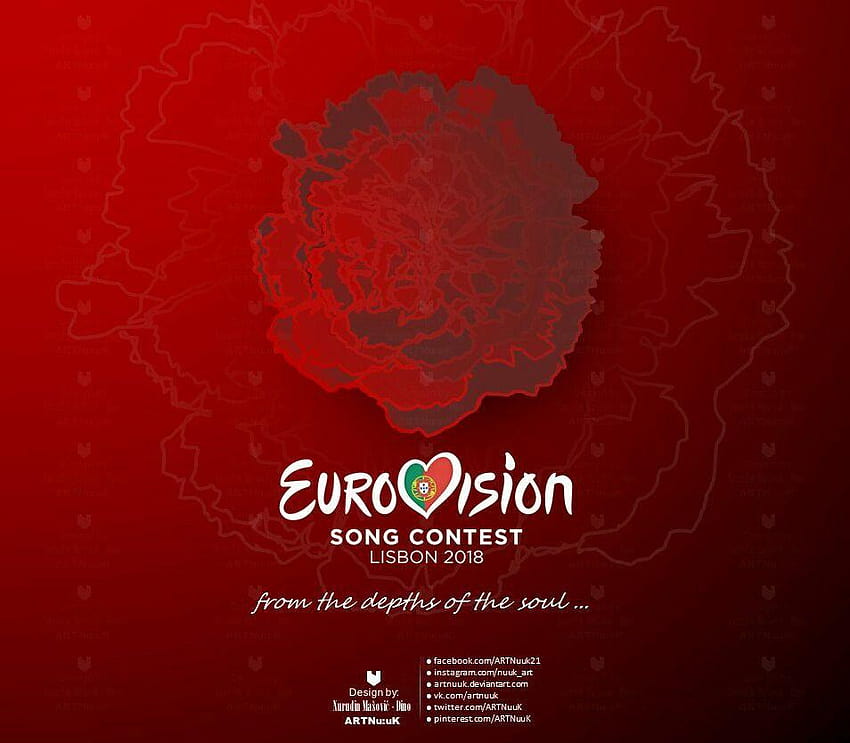 Eurovision Song Contest 2018 logo idea, eurovision 2018 HD wallpaper