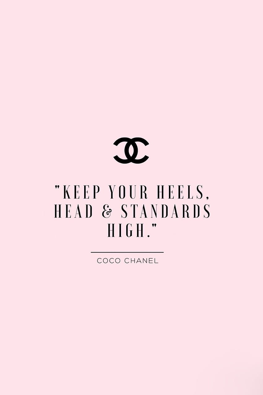 Pin by S A V A G E on Home  Coco chanel quotes Chanel quotes Pink hotel