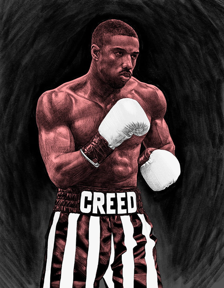 Creed Boxing, juara kredo tinju bergemuruh besar wallpaper ponsel HD