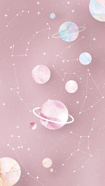 Heart Planet  Aesthetic Wallpaper Download  MobCup