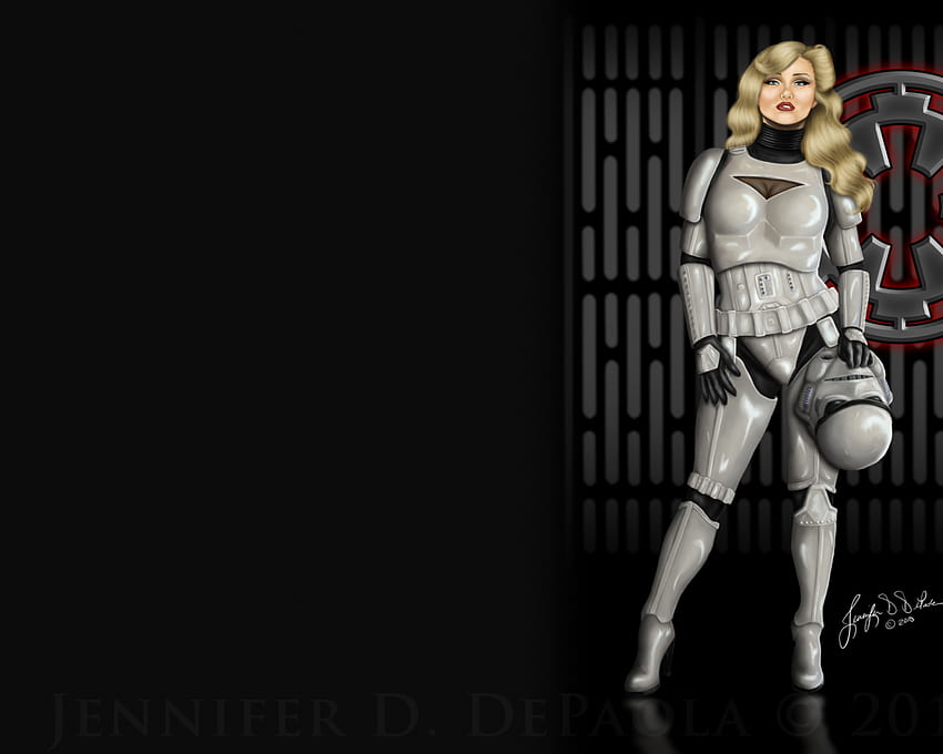 stormtrooper pin up girl style ipad Car [1920x1080] for your , Mobile & Tablet, female stormtroopers HD wallpaper