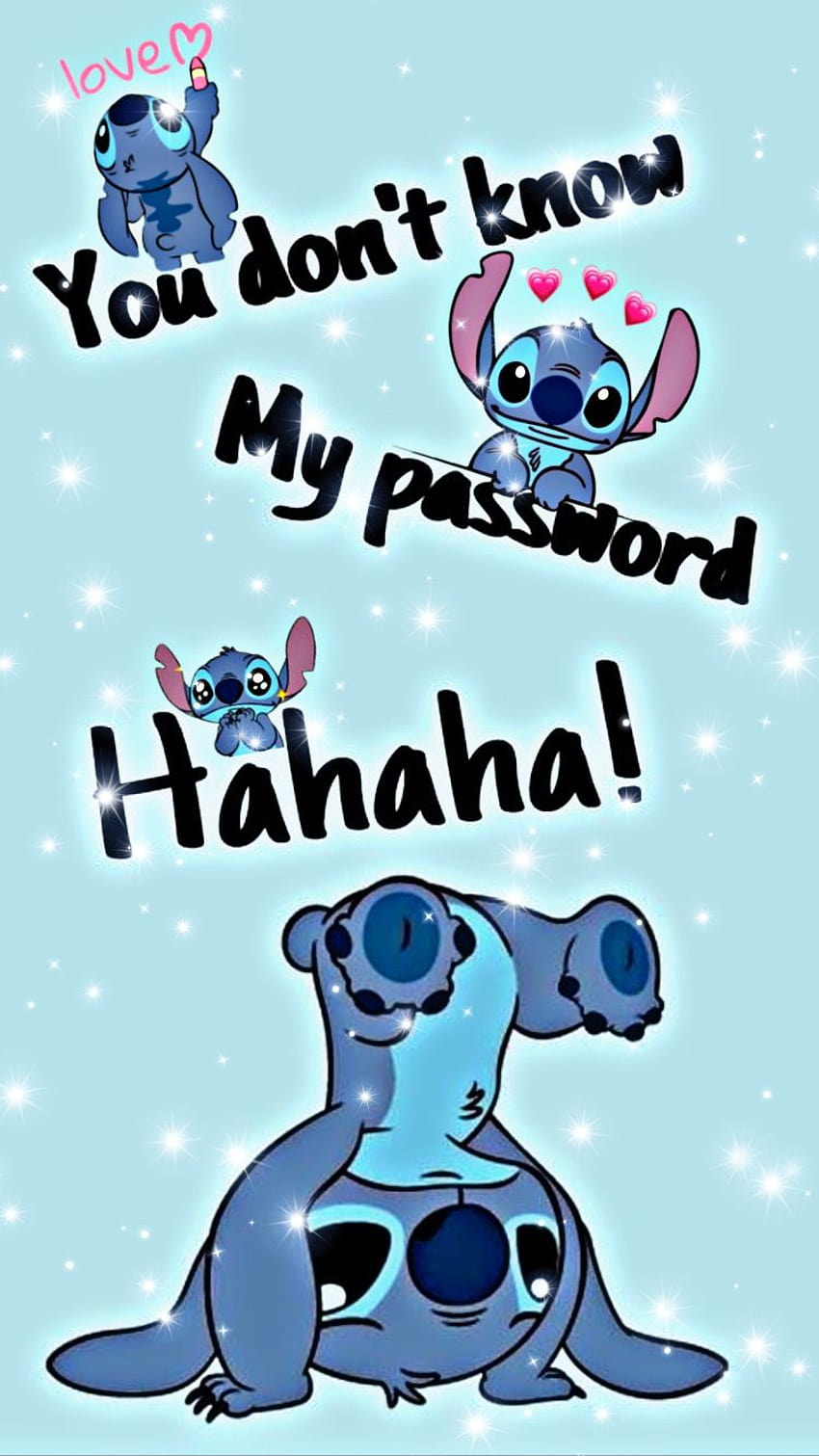 Iphone Dont Touch My Phone Stitch, get out of my phone HD phone wallpaper