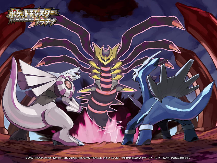 Pokémon de la región de Sinnoh fondo de pantalla