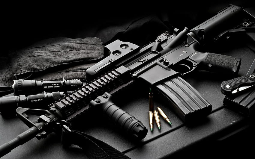 Pistolety 3D, pistolety przeciwpożarowe Tapeta HD