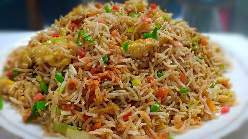 Tasty And Quick Egg Fried Rice, fried rice stall HD wallpaper