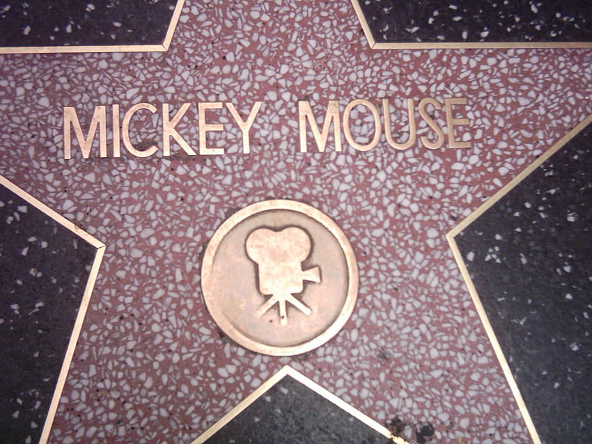File:Mickey Mouse star in Walk of Fame.jpg, hollywood walk of fame HD wallpaper